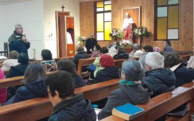 Valdivia: Retiro Espiritual para coordinadores y voluntarios de las pastorales sociales Caritas