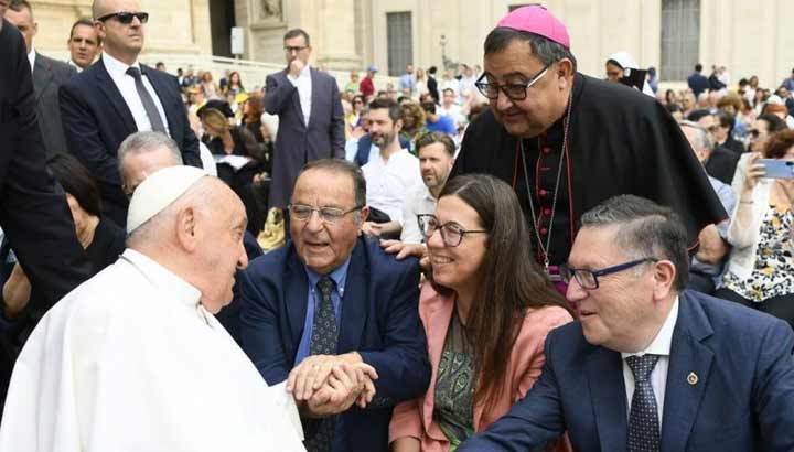 Delegación de la PUCV visitó la Santa Sede y sostuvo reunión con el Papa Francisco