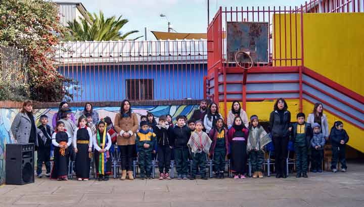 Escuela "Carabinero Pedro Cariaga" de Playa Ancha inauguró sus nuevas dependencias.