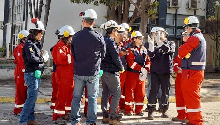 Tribunal Ambiental realizó inspección en Refinería ENAP Aconcagua.