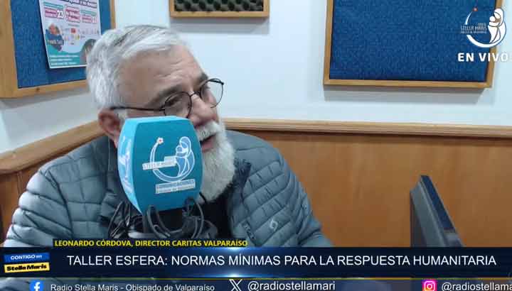 Caritas Valparaíso invita al Taller Esfera: «Normas mínimas para la respuesta humanitaria».