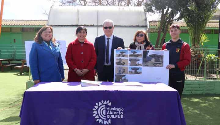 Municipalidad de Quilpué y AGCID ejecutarán proyecto para asegurar acceso al agua en casos de emergencia.