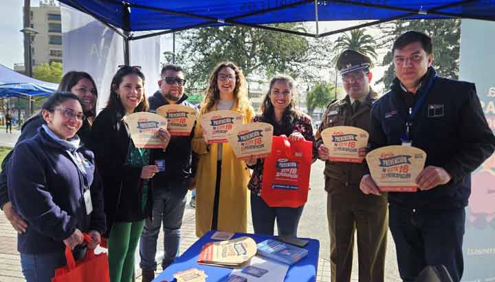 Autoridades anunciaron plan de prevención para las próximas fiestas patrias.