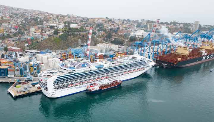 Puerto Valparaíso espera la llegada de 30 cruceros para la temporada 2024-2025.