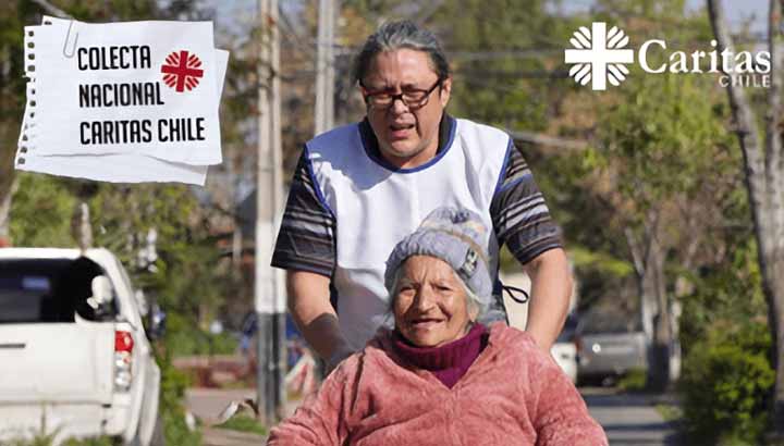 Caritas Chile llama a la comunidad a colaborar en la colecta nacional.