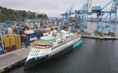 Con la recalada del «Sylvia Earle» se dio inicio a la temporada de cruceros en el Puerto de Valparaíso