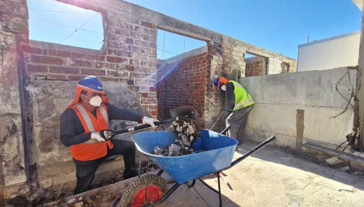 70 viviendas están siendo reconstruidas en la comuna de Quilpué