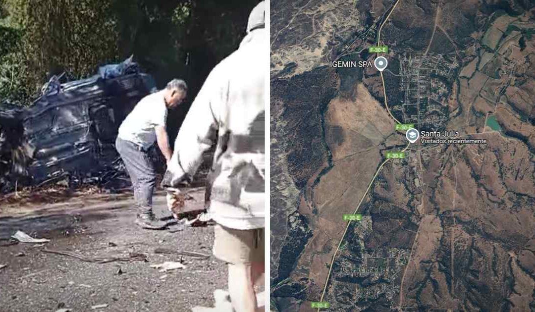 Choque en Quintero deja una víctima fatal y ocho heridos